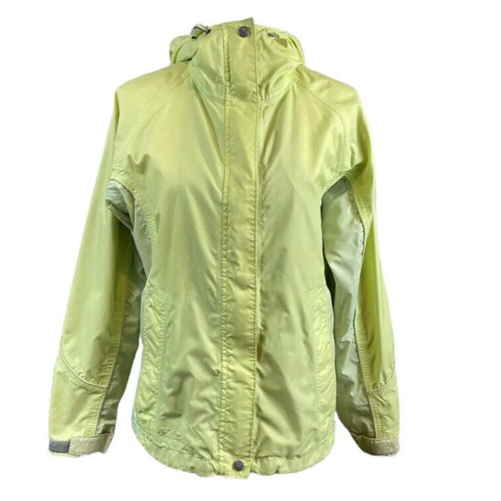 Columbia Women's Size Small Green Waterproof Packable Jacket with Omni-Tech